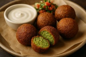 falafel teller (6 stück)